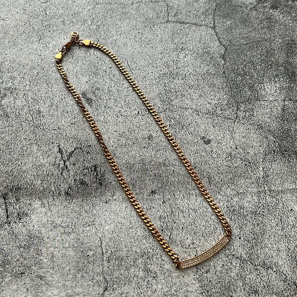 Michael Kors Rose Gold 18 Inch Link Necklace - Picture 1 of 6
